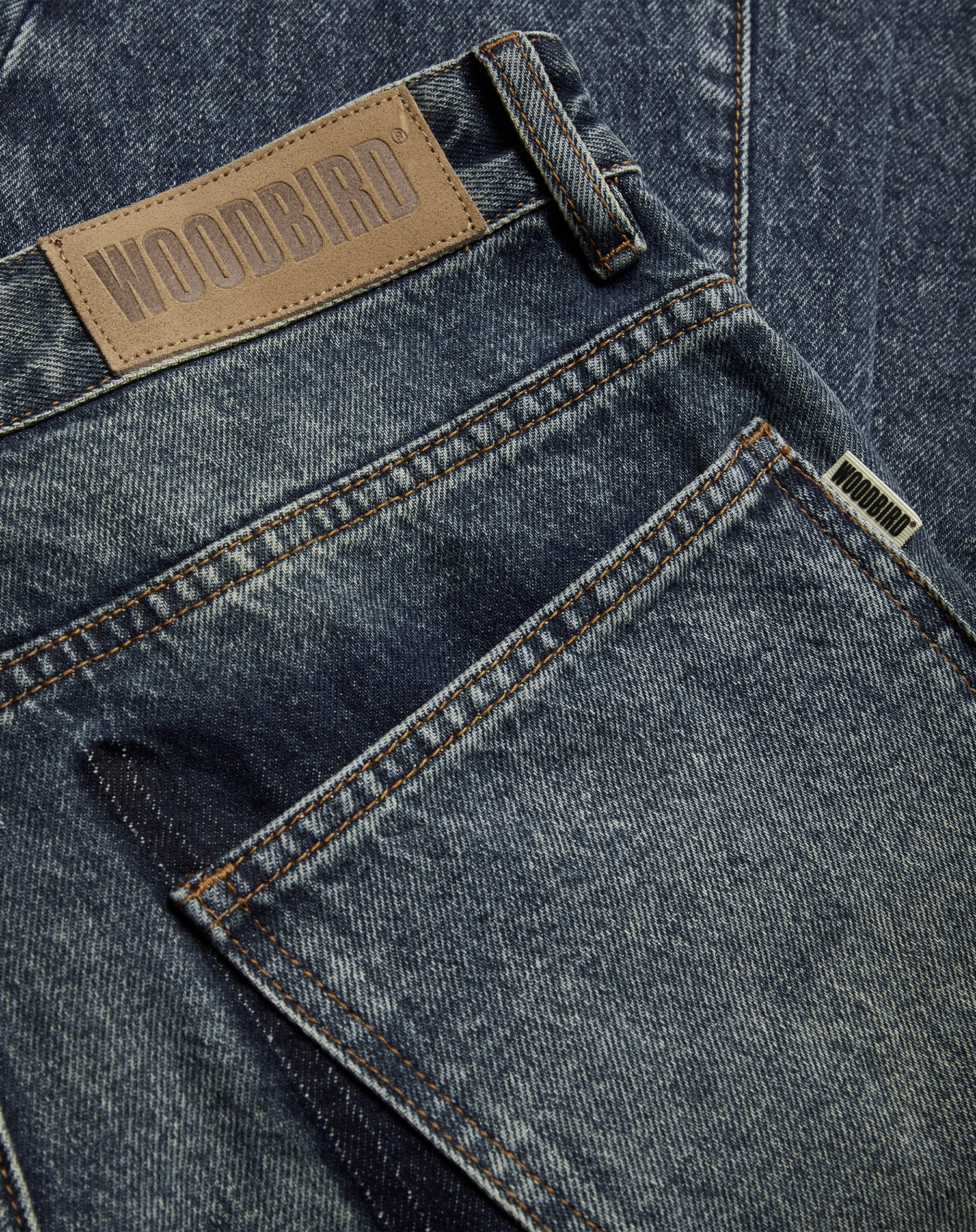 Woodbird - WBVega Twisted Jeans - Blue Vintage 